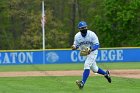 Baseball vs CGA  Wheaton College Baseball vs Coast Guard Academy during game one of the NEWMAC semi-finals playoffs. - (Photo by Keith Nordstrom) : Wheaton, baseball, NEWMAC